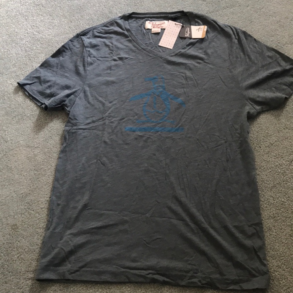 Men’s penguin short sleeve shirt